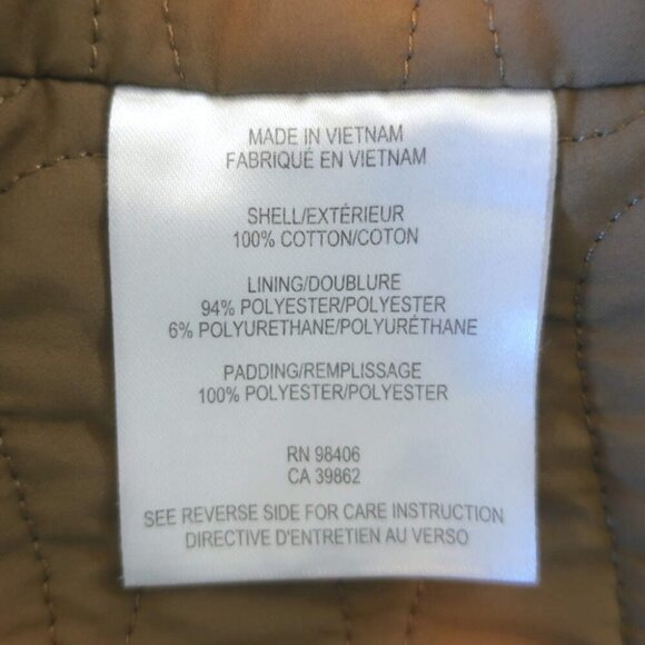 Theory Ashling Belted Trench Coat Brown Cotton Size Medium - Picture 8 of 9